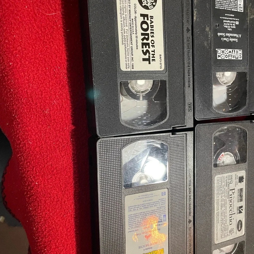 Vintage VHS Tape Collection